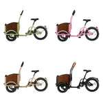 Søskendepakken - 4 børneladcykler